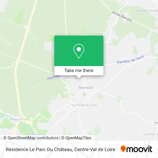 Résidence Le Parc Du Château map