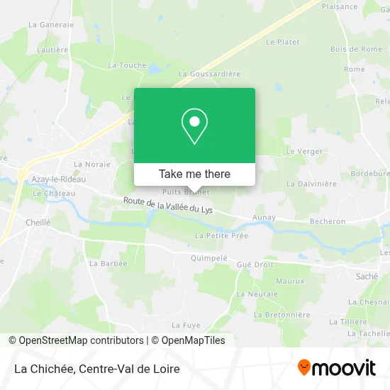 La Chichée map
