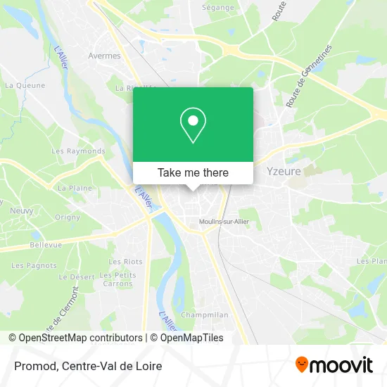 Promod map