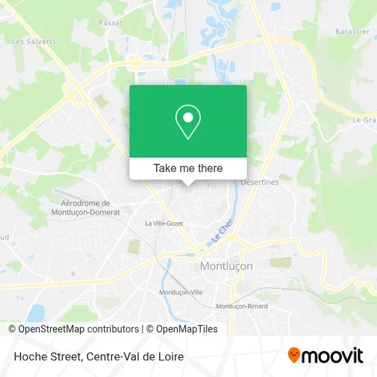 Rue Hoche map