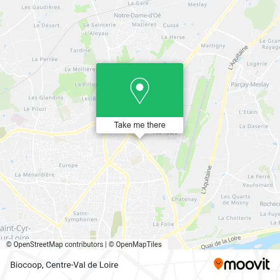 Biocoop map