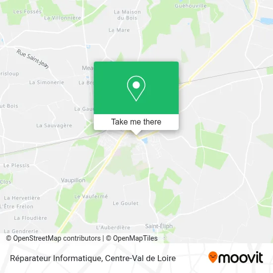 Réparateur Informatique map
