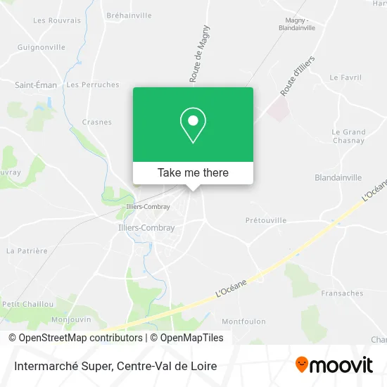 Intermarché Super map