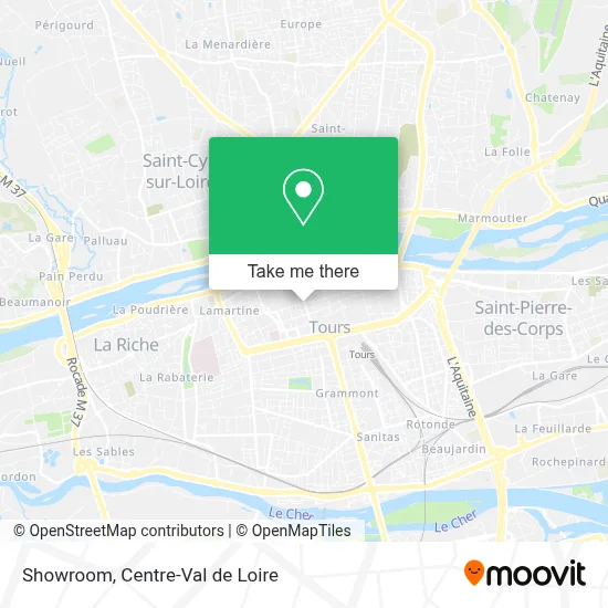 Show Room map