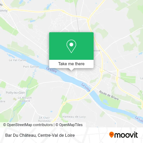 Bar Du Château map