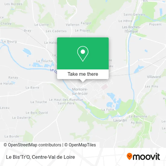 Le Bis'Tr'O map