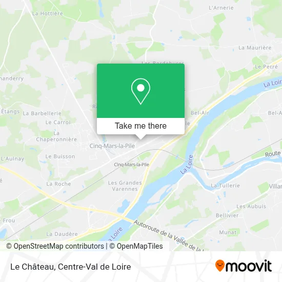 Le Château map
