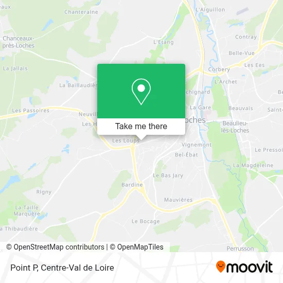 Point P map