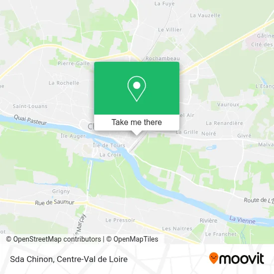 Sda Chinon map