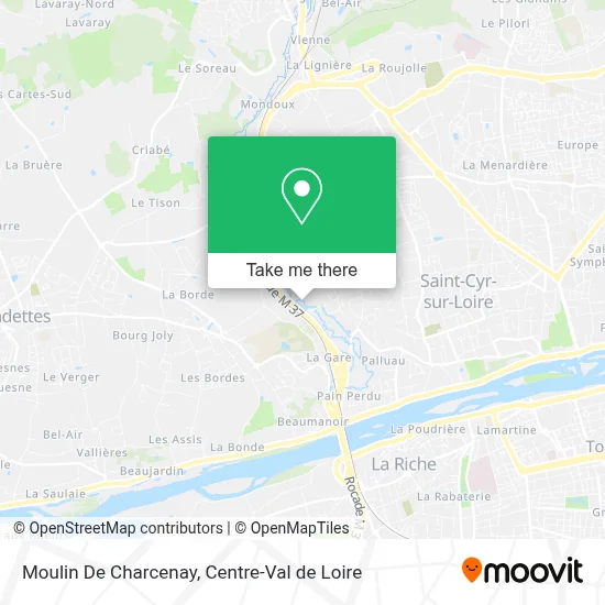 Moulin De Charcenay map