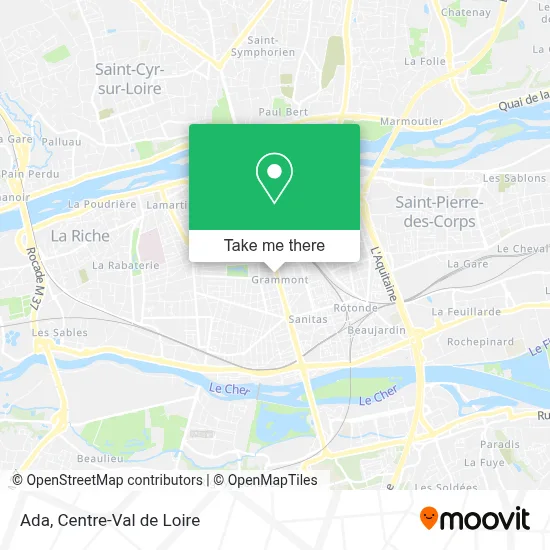 Ada map