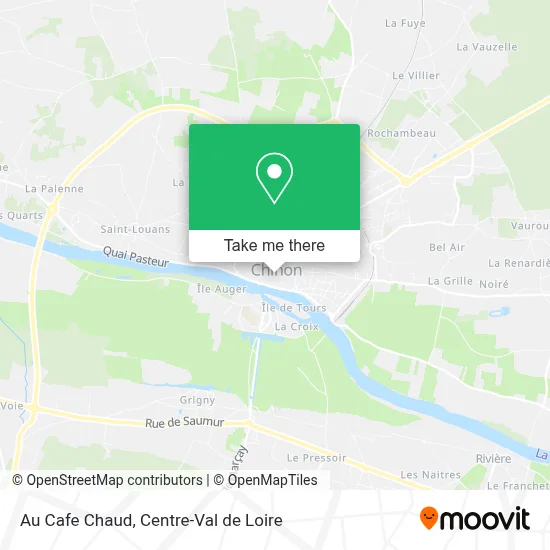 Au Cafe Chaud map