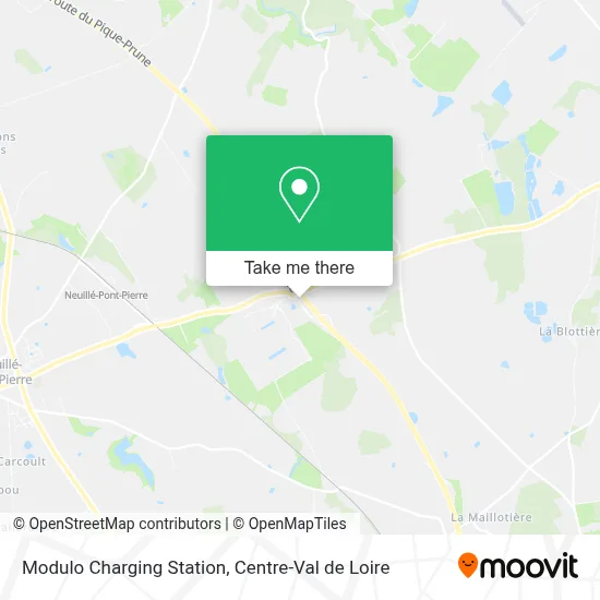 Modulo Charging Station map