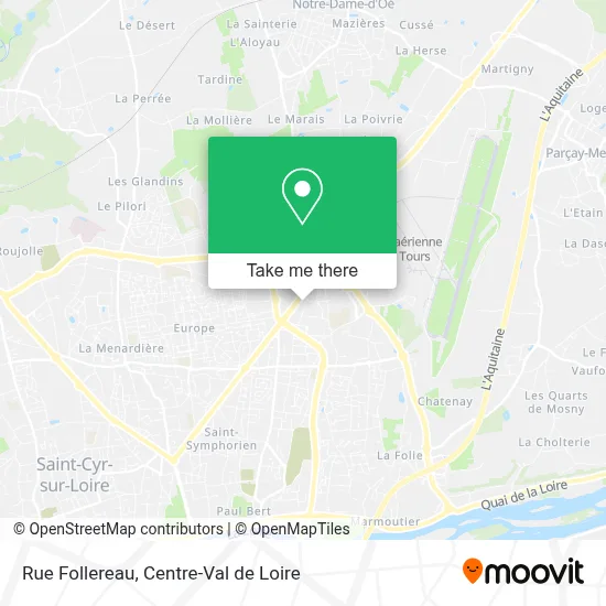 Mapa Rue Follereau