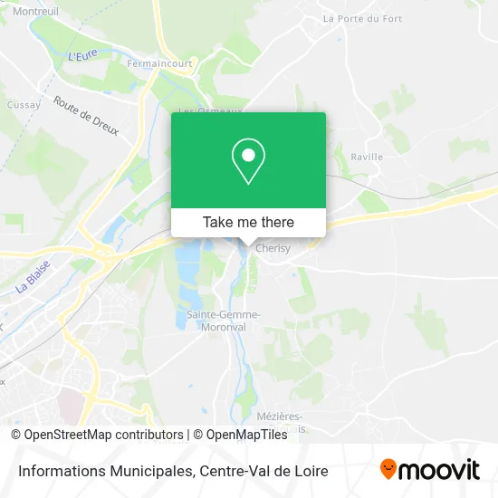 Informations Municipales map