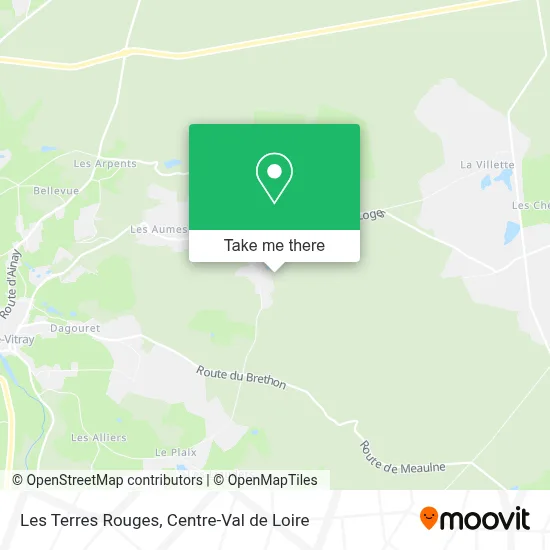 Les Terres Rouges map