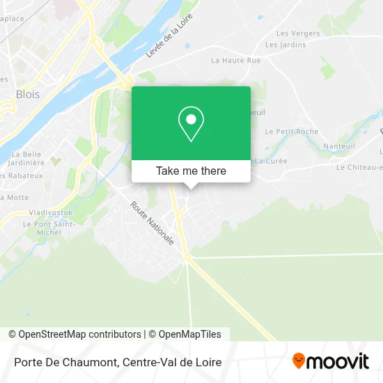 Porte De Chaumont map