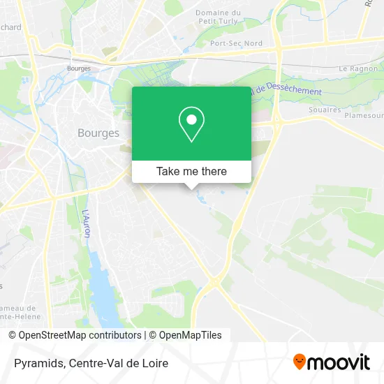 Pyramides map