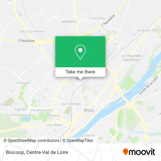 Biocoop map