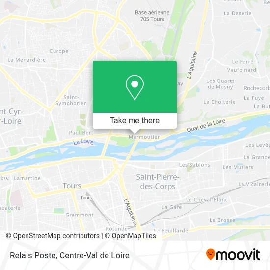 Relais Poste map