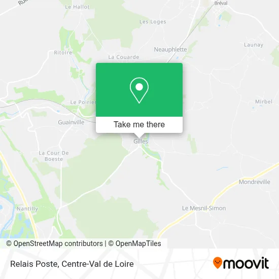 Relais Poste map