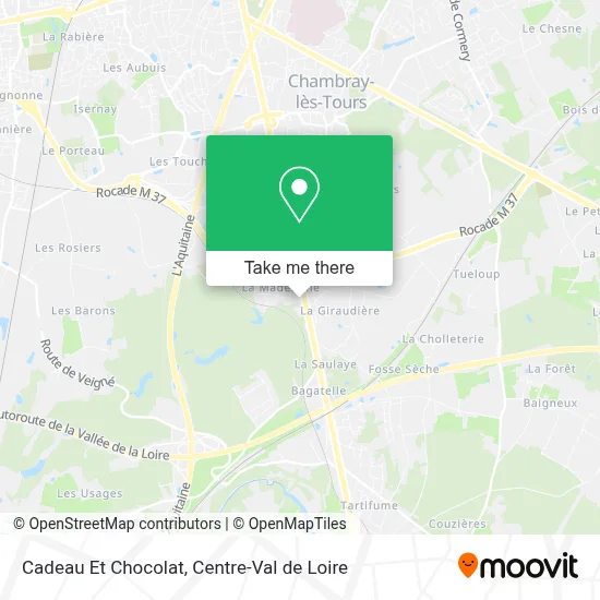 Cadeau Et Chocolat map