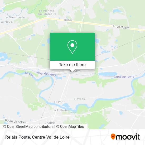 Relais Poste map