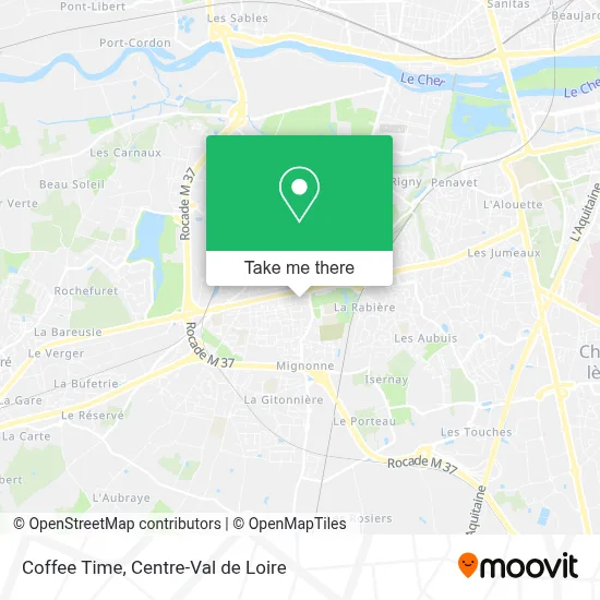 Coffee Time map