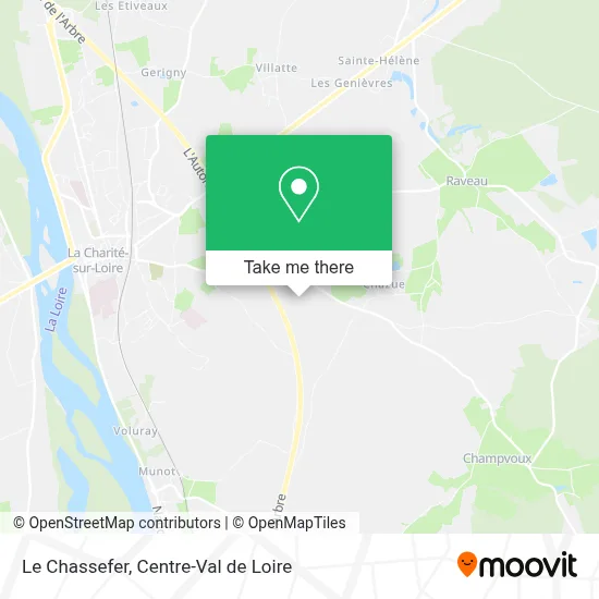 Le Chassefer map