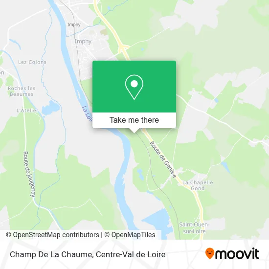 Champ De La Chaume map