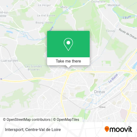 Intersport map