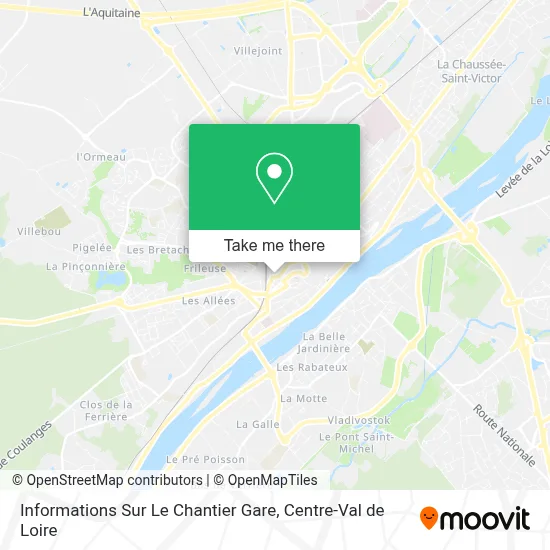 Informations Sur Le Chantier Gare map