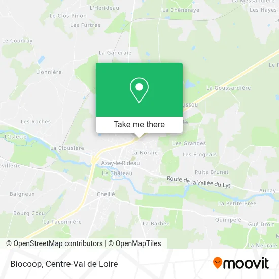 Biocoop map