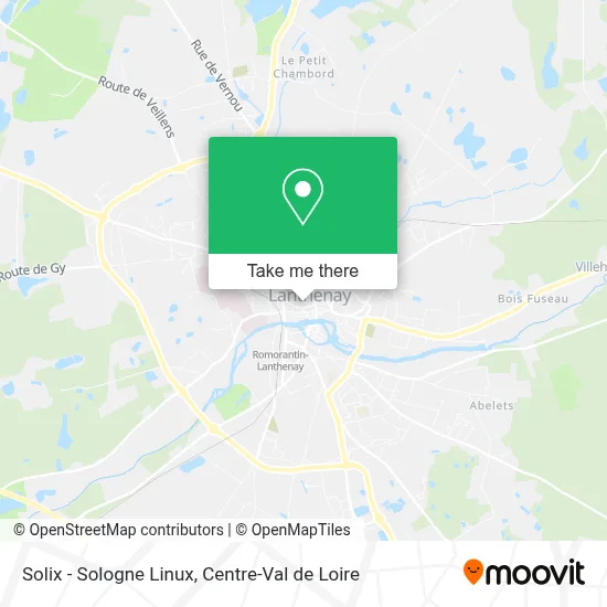 Solix - Sologne Linux map