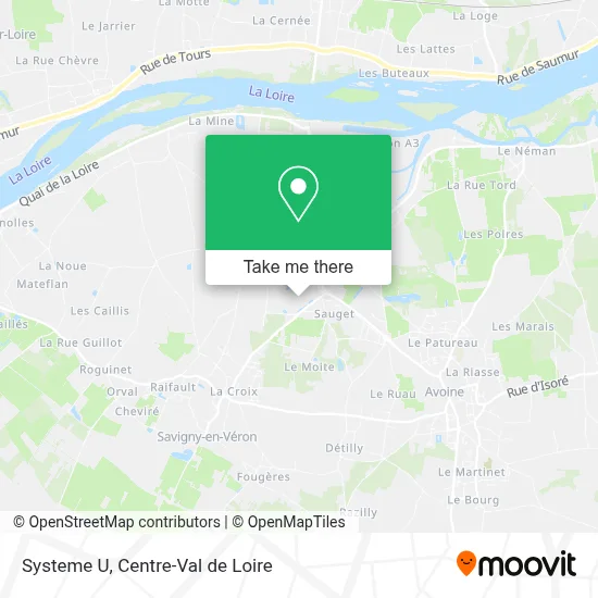 Systeme U map