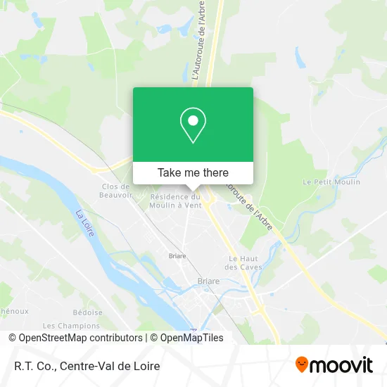 R.T. Co. map