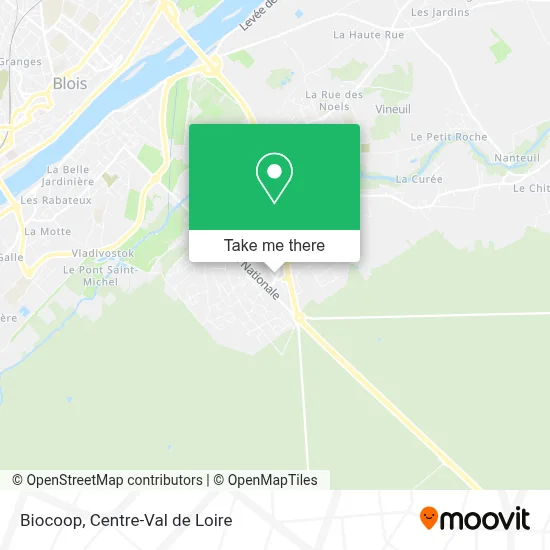 Biocoop map