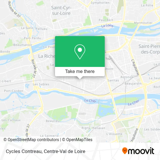 Cycles Contreau map