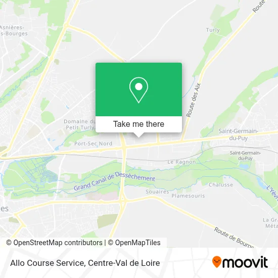 Allo Course Service map