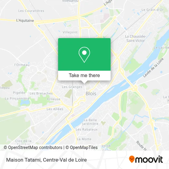 Maison Tatami map