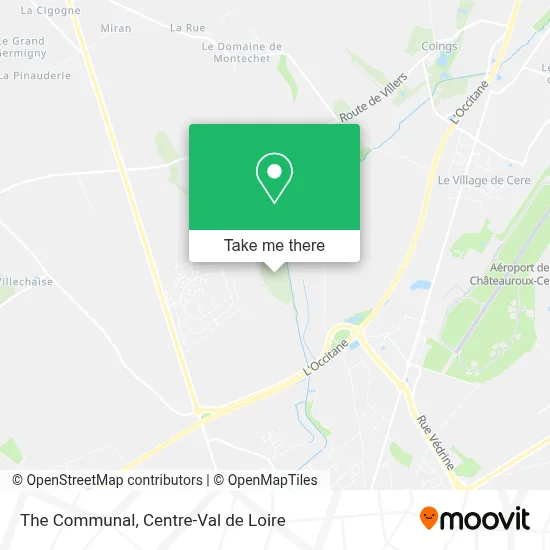 Le Communal map