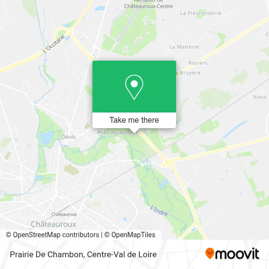 Prairie De Chambon map