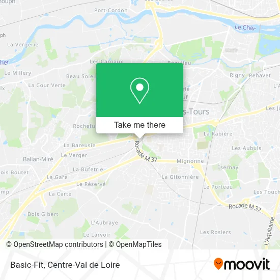 Basic-Fit map