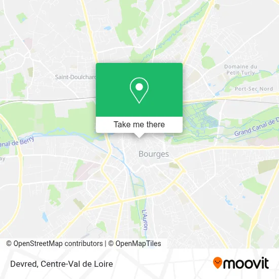 Devred map