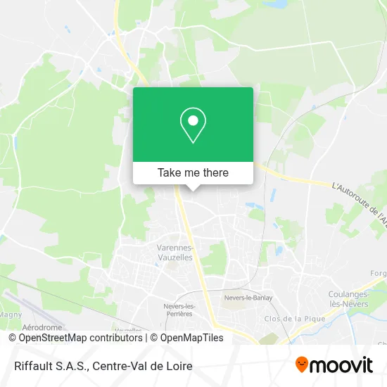 Riffault S.A.S. map