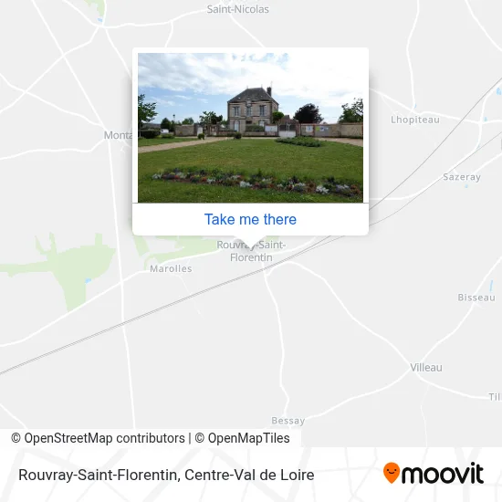 Rouvray-Saint-Florentin map