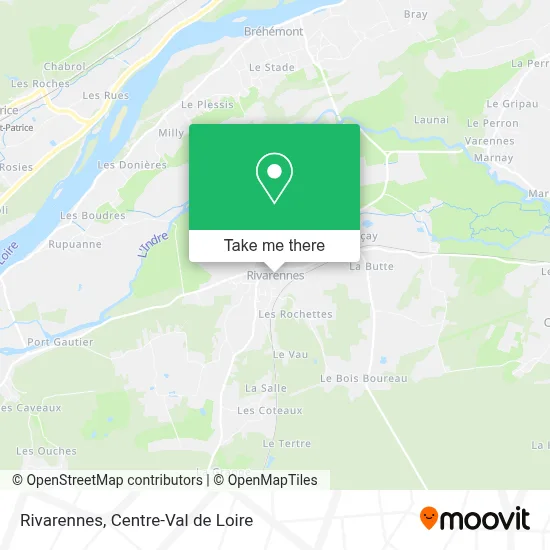 Rivarennes map
