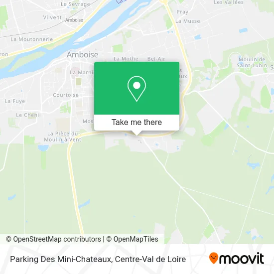 Parking Des Mini-Chateaux map