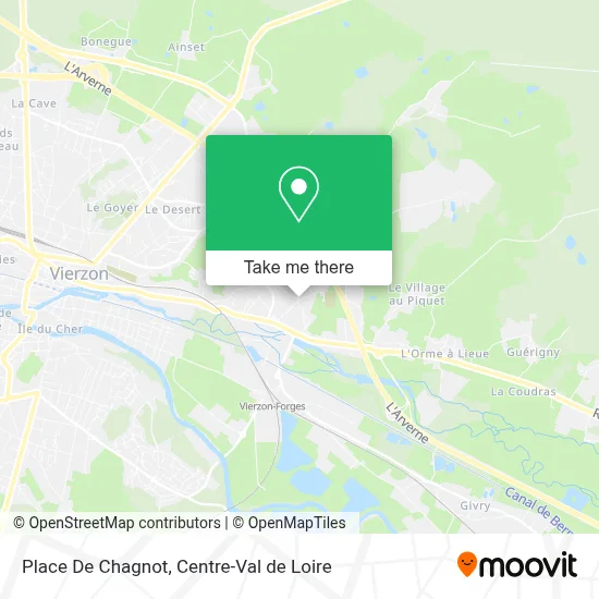 Place De Chagnot map