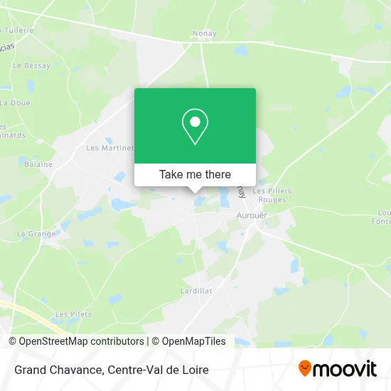 Grand Chavance map